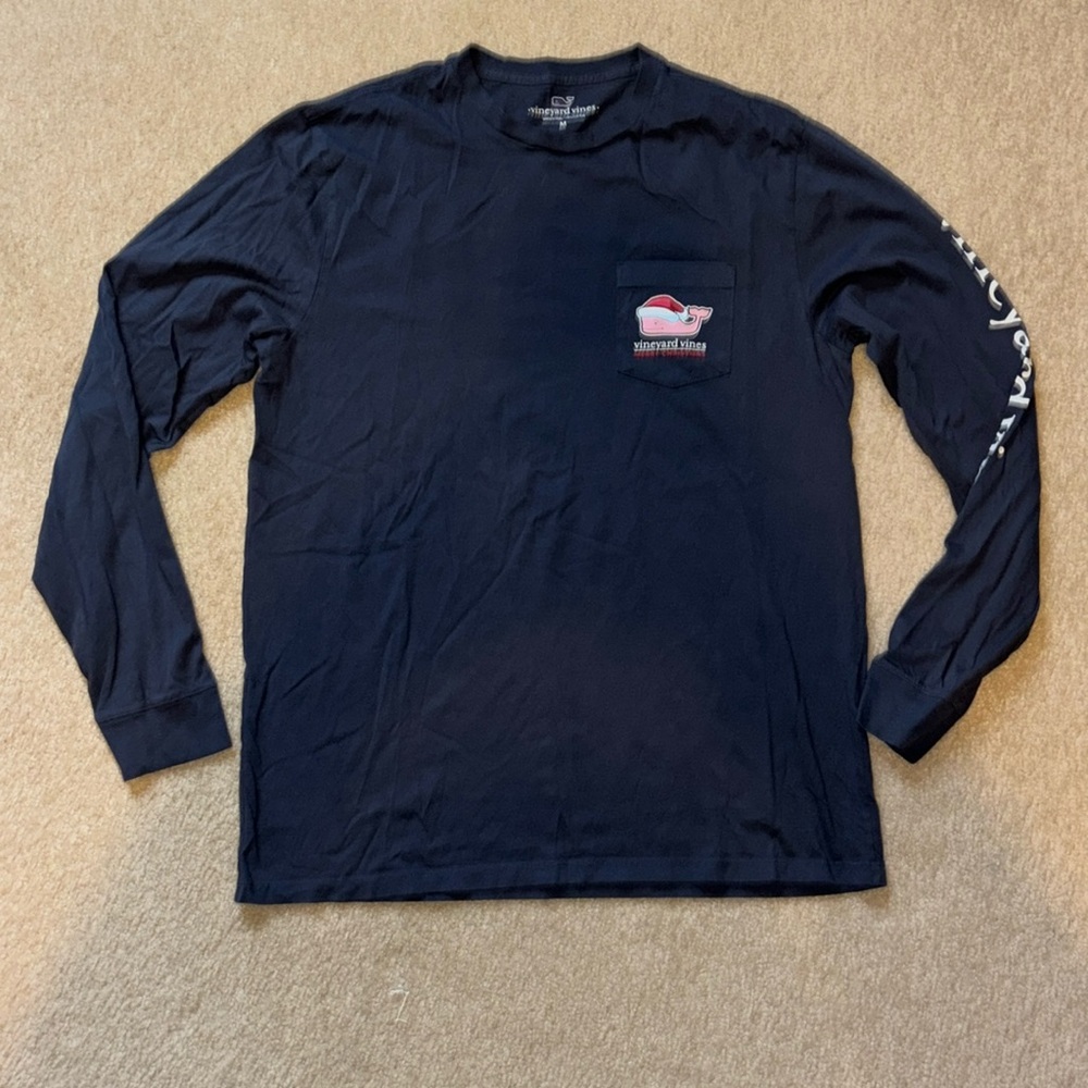 Vineyard Vines Merry Christmas Long sleeve